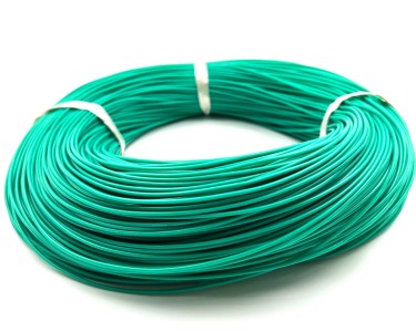 20AWG 0,5 мм² Медный провод в силиконовой изоляции (зеленый, UL3135) LFW-20G