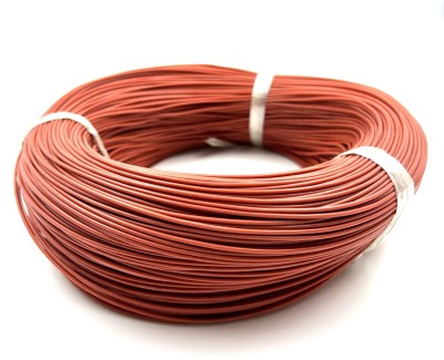 20AWG 0,5 мм² Медный провод в силиконовой изоляции (коричневый, UL3135) LFW-20Br