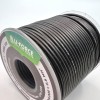 На катушке медный провод 20AWG 30м 0,5 кв.мм (100*0,08мм) (черный, UL3135) LFW-20B в мягкой силиконовой изоляции фото 4