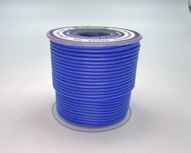На катушке Медный провод 20AWG 30м 0,5 кв.мм (100*0,08мм) (синий, UL3135) LFW-20Bl в мягкой силиконовой изоляции