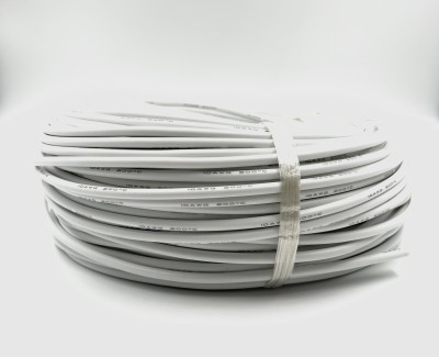 10AWG 5,3 мм² Медный провод в силиконовой изоляции (белый, UL3135) LFW-10W