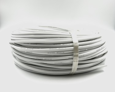 10AWG 5,3 мм² Медный провод в силиконовой изоляции (белый, UL3135) LFW-10W