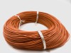 22AWG 0,33 мм² Медный провод в силиконовой изоляции (оранжевый, UL3135) LFW-22O