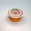 На катушке Медный провод 30AWG 20м 0,06 кв.мм (11*0,08мм) (оранжевый, UL3135) LFW-30O в мягкой силиконовой изоляции фото 6