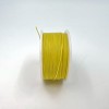 На катушке Медный провод 30AWG 20м 0,06 кв.мм (11*0,08мм) (желтый, UL3135) LFW-30Y в мягкой силиконовой изоляции фото 5