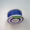На катушке Медный провод 30AWG 20м 0,06 кв.мм (11*0,08мм) (синий, UL3135) LFW-30Bl в мягкой силиконовой изоляции фото 2