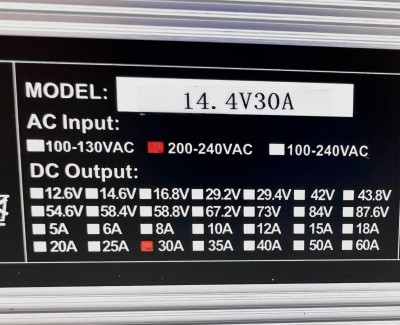 Зарядное устройство 14,4В 30A (4S LiFePO4) DL-900W-12