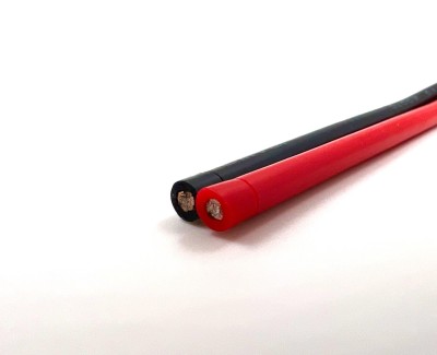 Разъем питания Amass XT60H-F с силиконовым проводом 12AWG, 100 мм