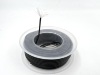 На катушке Медный провод 24AWG 10м 0,2 кв.мм (40*0,08мм) (черный, UL3135) LFW-24B в мягкой силиконовой изоляции
