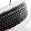 На катушке Медный провод 24AWG 10м 0,2 кв.мм (40*0,08мм) (черный, UL3135) LFW-24B в мягкой силиконовой изоляции фото 0