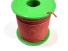 На катушке Медный провод 24AWG 50м 0,2 кв.мм (40*0,08мм) (красный, UL3135) LFW-24R в мягкой силиконовой изоляции