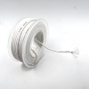 На катушке Медный провод 24AWG 10м 0,2 кв.мм (40*0,08мм) (белый, UL3135) LFW-24W в мягкой силиконовой изоляции фото 6