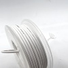 На катушке Медный провод 24AWG 10м 0,2 кв.мм (40*0,08мм) (белый, UL3135) LFW-24W в мягкой силиконовой изоляции фото 4