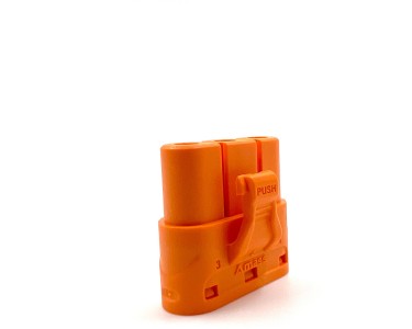Разъем Amass LCC30-F (розетка, 35А, оранжевый)