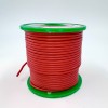 На катушке Медный провод 18AWG 30м 0,75 кв.мм (150*0,08мм) (красный,, UL3135) LFW-18B в мягкой силиконовой изоляции фото 4