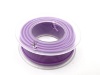 На катушке Медный провод 24AWG 10м 0,2 кв.мм (40*0,08мм) (сиреневый, UL3135) LFW-24V в мягкой силиконовой изоляции