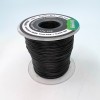 На катушке Медный провод 30AWG 100м 0,06 кв.мм (11*0,08мм) (черный, UL3135) LFW-30B в мягкой силиконовой изоляции фото 4