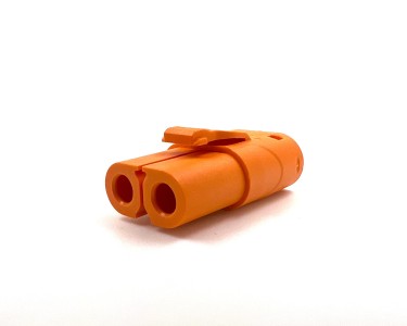 Разъем Amass LCB50-F (розетка, 62А, оранжевый)