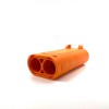 Разъем Amass LCB50-M (вилка, 62А, оранжевый) фото 4