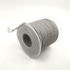 На катушке Медный провод 24AWG 30м 0,2 кв.мм (40*0,08мм) (серый, UL3135) LFW-24Gr в мягкой силиконовой изоляции фото 1