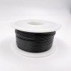 На катушке Медный провод 30AWG 10м 0,06 кв.мм (11*0,08мм) (черный, UL3135) LFW-30B в мягкой силиконовой изоляции фото 0