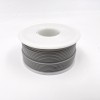 На катушке Медный провод 28AWG 10м 0,08 кв.мм (16*0,08мм) (серый, UL3135) LFW-28Gr в мягкой силиконовой изоляции фото 6