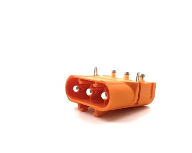 Разъем Amass LCC30PW-M (вилка, 35А, оранжевый)