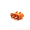 Разъем Amass LCC30PB-M (вилка, 35А, оранжевый) фото 6