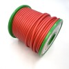 На катушке Медный провод 16AWG 20м 1,27 кв.мм (252*0,08мм) (красный, UL3135) LFW-16R в мягкой силиконовой изоляции фото 0