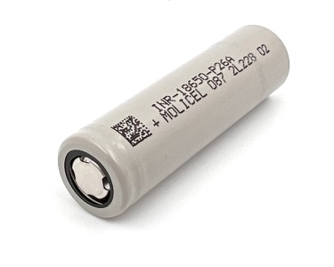 Li-Ion 3.6V, Molicel INR-18650-P26A, 2600мАч ( аккумулятор литий-ионный, -40℃, 18650)