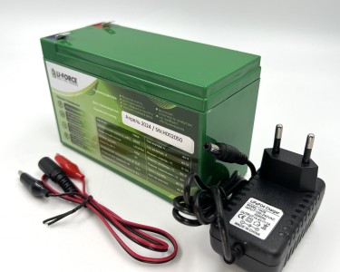 Комплект- Аккумулятор 12В 6Ач LF-126-11669 (LiFePO4, 4S1P, P)+ЗУ 2А 14,4В