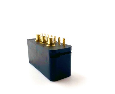 Разъем Amass ICM150S17PB-M (вилка, 40А, черный), 10шт