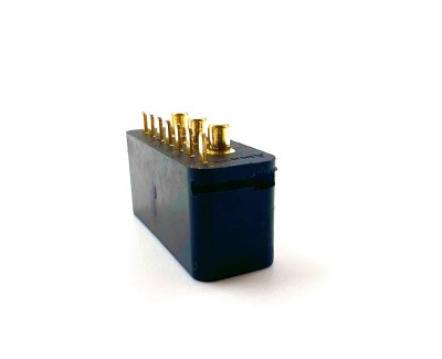 Разъем Amass ICM150S17PB-M (вилка, 40А, черный), 10шт