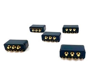 Разъем Amass ICM150S17PB-M (вилка, 40А, черный), 10шт