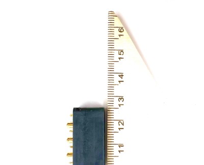 Разъем Amass ICM150S17PB-M (вилка, 40А, черный), 10шт