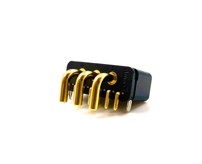 Разъем Amass ICM150S17PW-M (вилка, 40А, черный), 10шт