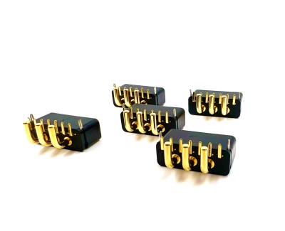 Разъем Amass ICM150S17PW-M (вилка, 40А, черный), 10шт
