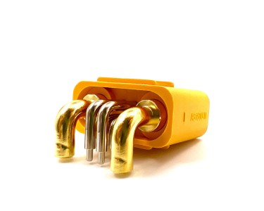 Разъем Amass AS150UPW-M (вилка, 150А, желтый)