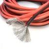 Сдвоенный медный провод 16AWG 2*1,27 мм² (чёрный+красный, UL3135) LFW-2*1,27BR фото 4