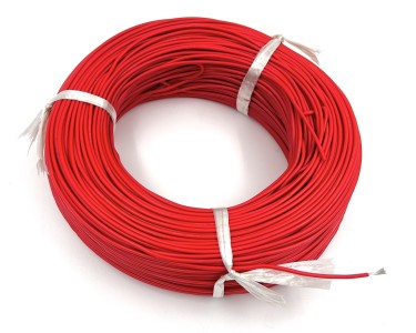 17AWG 1,00 мм² Медный провод в силиконовой изоляции (красный, UL3135) LFW-17R