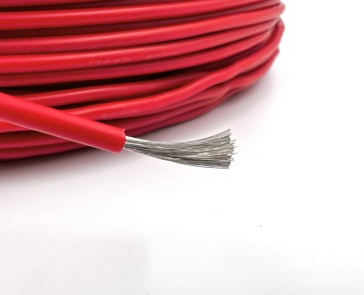 17AWG 1,00 мм² Медный провод в силиконовой изоляции (красный, UL3135) LFW-17R