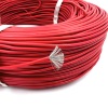 17AWG 1,00 мм² Медный провод в силиконовой изоляции (красный, UL3135) LFW-17R фото 2