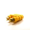 Разъем Amass XT90H(W)-F (влагозащита, розетка, 90А, желтый) фото 1