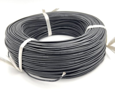 17AWG 1,00 мм² Медный провод в силиконовой изоляции (чёрный, UL3135) LFW-17B