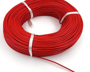 16AWG 1,27 мм² Медный провод в силиконовой изоляции (красный, UL3135) LFW-16R