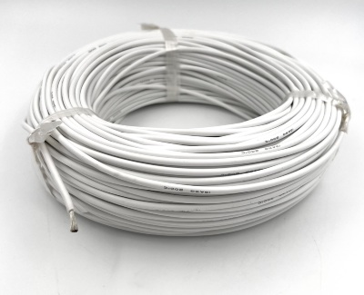 13AWG 2,5 мм² Медный провод в силиконовой изоляции (белый, UL3135) LFW-13W