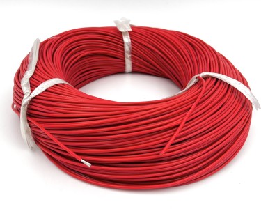 18AWG 0,75 мм² Медный провод в силиконовой изоляции (красный, UL3135) LFW-18R