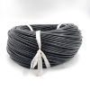 15AWG 1,5 мм² Медный провод в силиконовой изоляции (чёрный, UL3135) LFW-15B фото 4