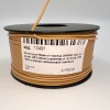 На катушке Медный провод 24AWG 100м 0,2 кв.мм (40*0,08мм) (оранжевый, UL3135) LFW-24O в мягкой силиконовой изоляции фото 4