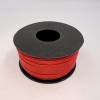 На катушке Медный провод 24AWG 100м 0,2 кв.мм (40*0,08мм) (красный, UL3135) LFW-24R в мягкой силиконовой изоляции